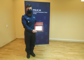 Wyróżnienia Ministra Spraw Wewnętrznych i Administracji dla warmińsko-mazurskich policjantów