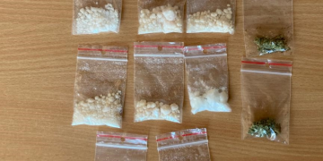 Narkotyki zabezpieczone przez ełckich policjantów