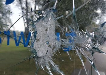 Poszukujemy osoby, która niszczy wiaty przystankowe w Ełku