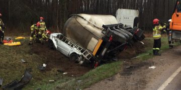 Tragiczny wypadek na trasie Ełk-Augustów