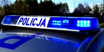 Pijany 17-latek uderzył w znak i skarpę. Jechał z trzeźwym właścicielem pojazdu