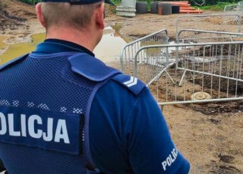 Pracownicy ukradli belki zbrojeniowe z innej budowy