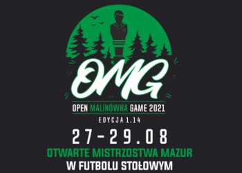 XIV Otwarte Mistrzostwa Mazur w Futbolu Stołowym – Malinówka OPEN GAME 2021