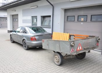 Ukradli pojemnik na odpady – wpadli na gorącym uczynku