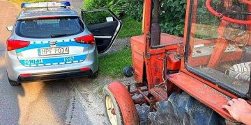 Kierowca ciągnika miał blisko 4 promile alkoholu w organizmie i sądowy zakaz