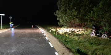Pijany kierowca quada potrącił pieszego