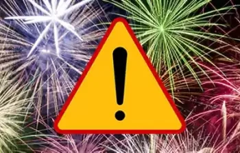Fajerwerki – zachowaj ostrożność.