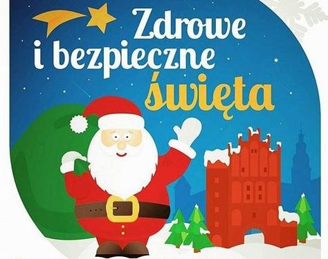 Świąteczne zasady bezpieczeństwa.