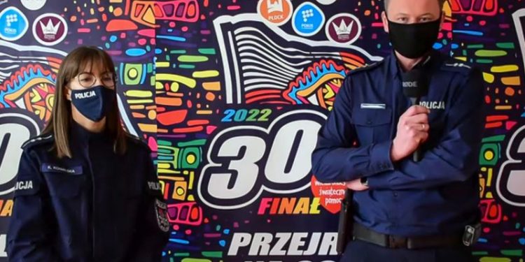 30 Finał Wielkiej Orkiestry Świątecznej Pomocy. Policjanci będą dbali o bezpieczeństwo.