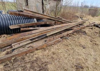 Ukradli szyny kolejowe o wartości ponad 155 000 zł.