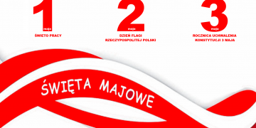 Obchody świąt majowych w Ełku (1-3 maja)