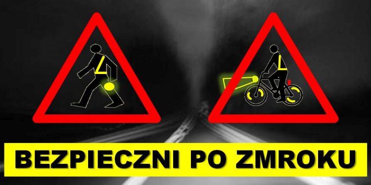 Noś odblaski, bo widoczny–znaczy bezpieczny!