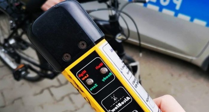 Policjant po służbie ujął nietrzeźwego rowerzystę
