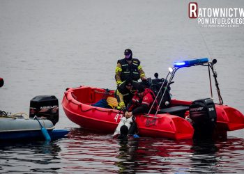 Wyłowili z  jeziora ciało mężczyzny
