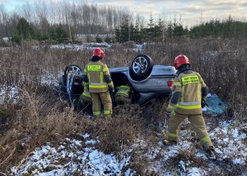 Dachowanie bmw – brawura i brak wyobraźni