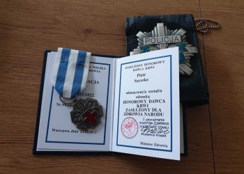 Policjant z Ełku odznaczony