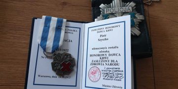 Policjant z Ełku odznaczony