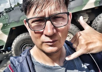 Radny Wesołowski idzie na wojnę