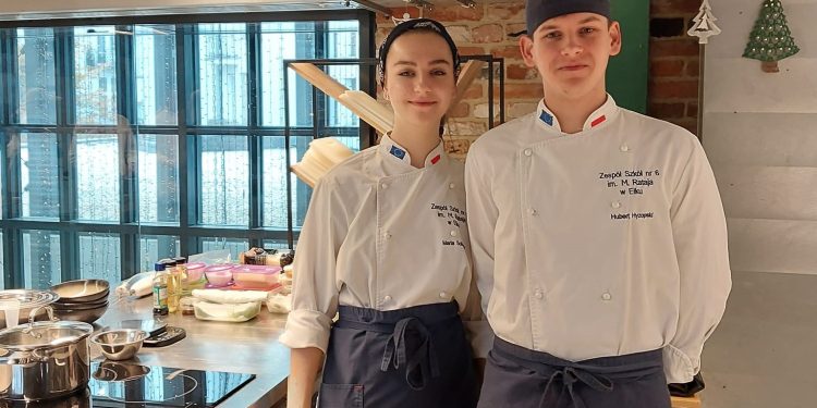 Kulinarni mistrzowie z ZS nr 6 w Ełku