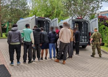 Pościg za przemytnikiem cudzoziemców na Podlasiu