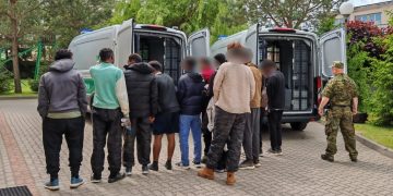 Pościg za przemytnikiem cudzoziemców na Podlasiu