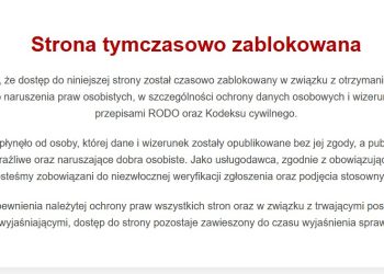 Strona Liska zablokowana. Wiemy, kto za tym stoi.