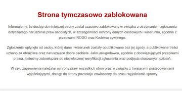 Strona Liska zablokowana. Wiemy, kto za tym stoi.