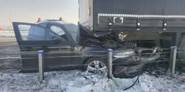 Zderzenie trzech pojazdów wyglądało dramatycznie!