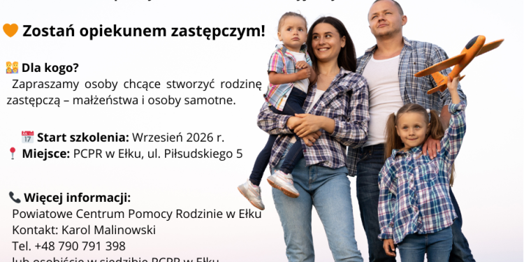 Bezpłatne szkolenie dla kandydatów na opiekunów zastępczych
