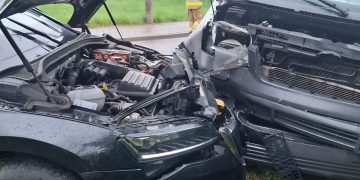 Czołówka pod Oleckiem! Roztrzaskane auta i pilna akcja służb