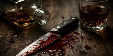 Co to był za wieczór. Alkohol i nóż w brzuchu!
