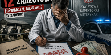 WETERYNARZ Z 12 ZARZUTAMI! MIAŁ POŚWIADCZAĆ NIEPRAWDĘ, BY ZAROBIĆ