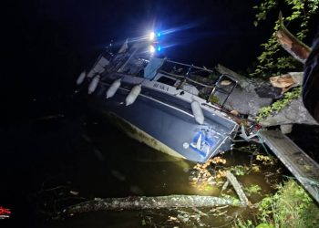 DRZEWO RUNĘŁO NA ŁÓDŹ NA JEZIORZE ILIŃSKIM! CHWILE GROZY