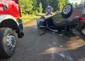 🚨 DACHOWANIE SAMOCHODU! ZDERZENIE DWÓCH AUT POD EŁKIEM 🚗💥
