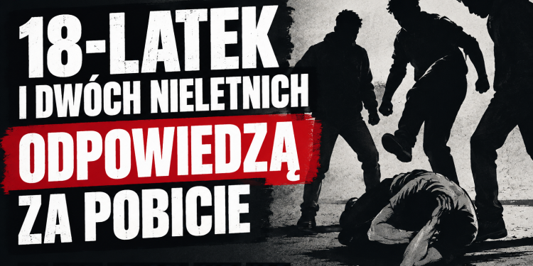 Zaatakowali go na drodze. Bili, kopali po całym ciele