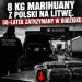 Granica, minivan i 8 kilogramów marihuany. Litwin w areszcie